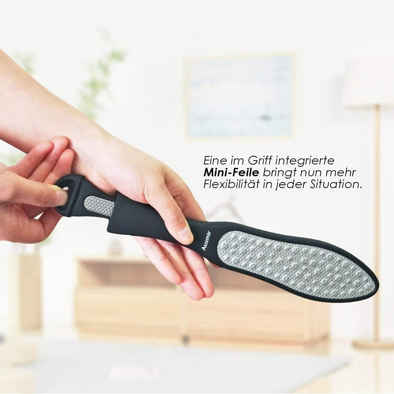 Auxmir Foot File, Stainless Steel Pedicure Tool - Image 3
