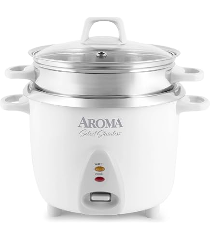Amazon.com: Sunpentown SC-886 Rice Cooker and Steamer, Stainless