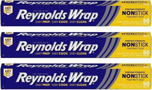 Reynolds Wrap Non-Stick Aluminum Foil (50 Sq Ft, Pack of 3) price in ...