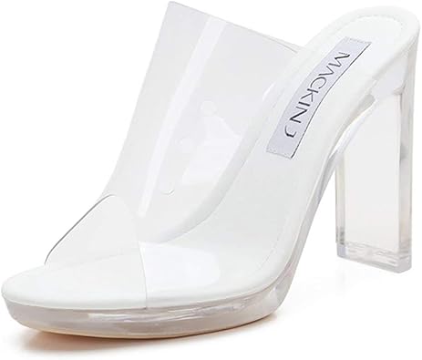 women's lucite heels