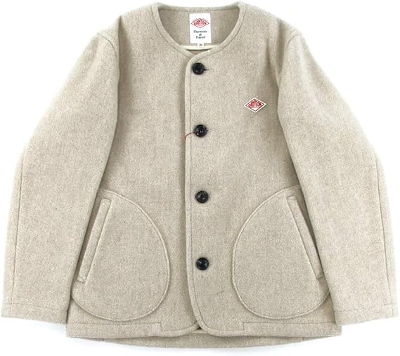 Amazon ダントン Danton ウールモッサ ノーカラージャケット Jd 03wom レディース Sk C 13 Rawbeige 38 コート ジャケット 通販