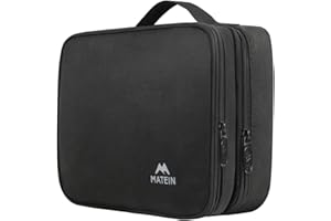 MATEIN Electronics Travel Organizer, Water Resistant Cable Organizer Bag with Handle, Portable Electronic Accessories Case fo