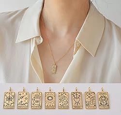 Mysticism Divination Rider Waite Tarot Card Pendant