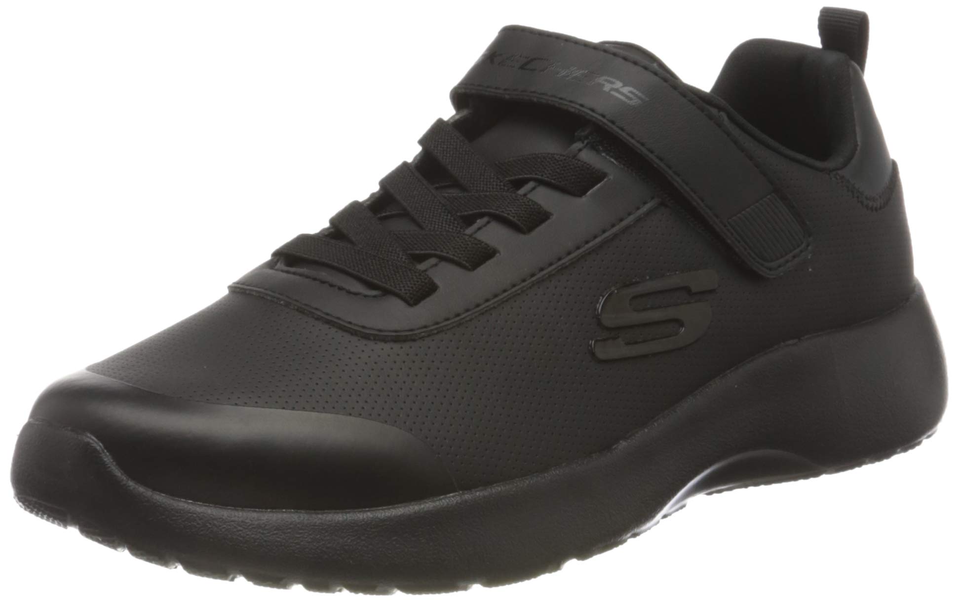 Skechers Boy's Dynamight-Day School Sneakers, Black Black Black Bbk, 11 UK Child