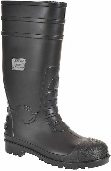 steel toe cap wellies womens