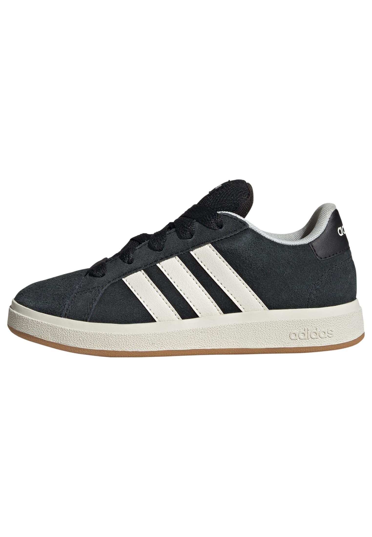 adidas Unisex-Kids Grand Court 00s Sportswear, Black/Off White/Gum, 2 Image
