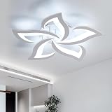 Riserva 60W LED Ceiling Light Petal Design 6500K White Φ60cm view 9