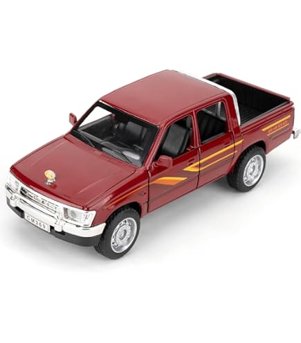 Amazon.com: Aoshima Toyota LN107 Hilux Double Cab 4WD 1:24