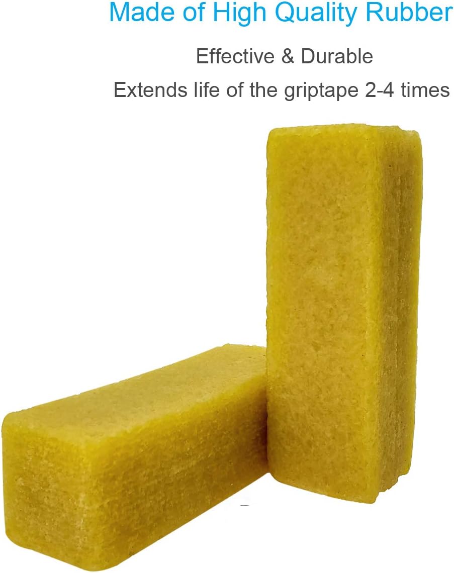 M-jump 4.5x1.5x1.5 Inch Abrasive Cleaning Stick for Sanding Belts & Discs Natural Rubber Build For Cleaning Sandpaper, Rough Tape, Skateboard Shoes and Sanding Discs | A"Must Have" Sanding Accessory - - 