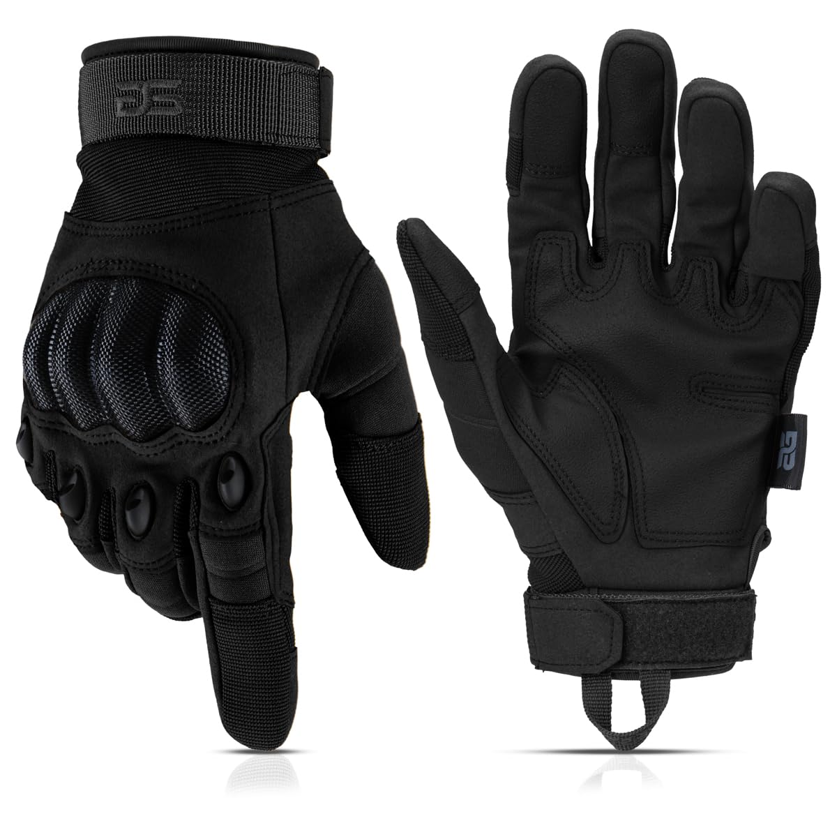 Photo 1 of Glove Station Tactical Gloves for Men – Touchscreen Utility Gear with Hard Knuckle Protection Used in Motorcycle, Airsoft, Combat, Police, Shooting & Outdoor Work
