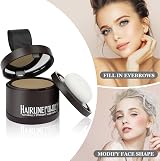 LOPHE Instantly Hairline Powder Dark Brown Hairline Concealer Pen Mirror Puff view 3