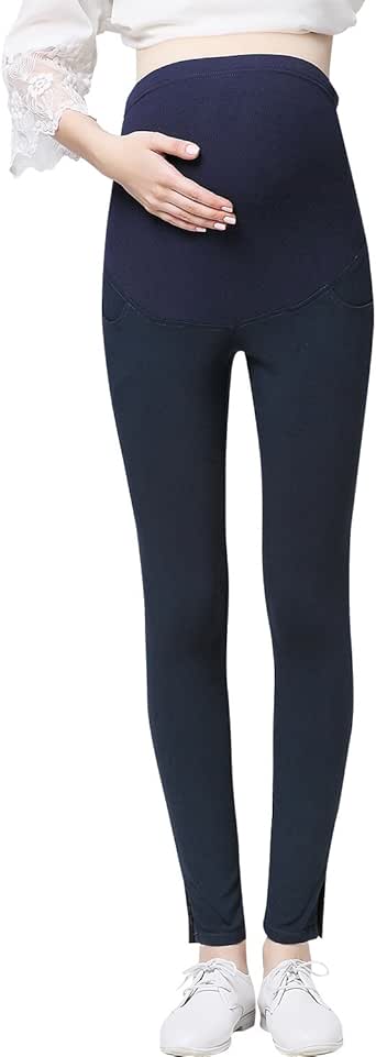 maternity slim fit work trousers