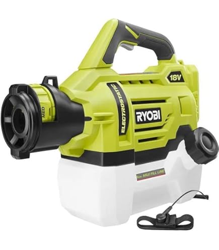 Amazon.com : RYOBI - ONE+ 18V Cordless Electrostatic 0.5 Gal