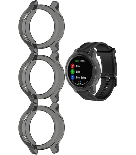 4s Shockproof 2-Pack TPU Case For Garmin Vivoactive 4/Venu (45mm