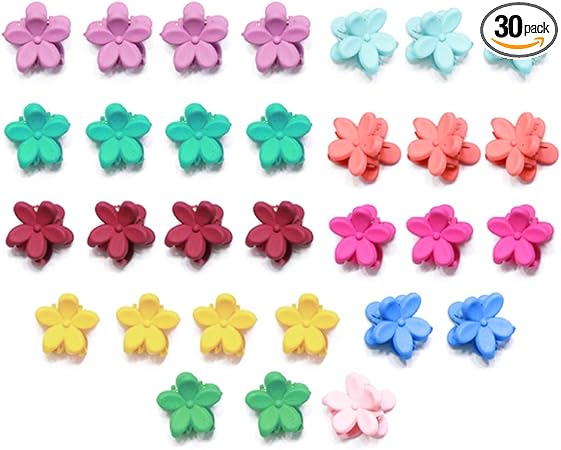 Amazon Mocobo ミニ ヘアクリップ 女の子 前髪 ヘアピン 花 髪爪クリップ 可愛い カラフル 子供用 30個セット Mocobo ヘアクリップ バレッタ 通販