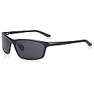 SUNGAIT 2016 Polarized Sunglasses (Black Frame Black Gray Lens)