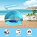 [2019 Upgraded] Baby Beach Tent-Pop Up Beach Tent with Pool Shade Cabana Portable UV Sun Shelter