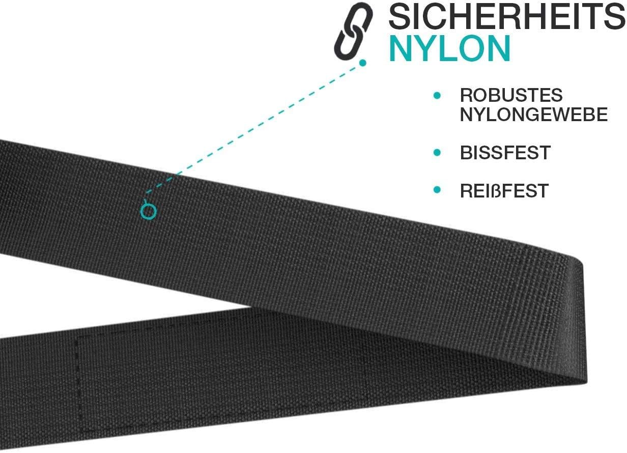 STUCH Universal Bungee Seat Belt for Dogs & Cats - Suitable for All Dog Breeds & Car Types (Colour: Black) - Image 4