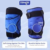 NEWGO XXXL Knee Ice Pack Wrap for Full Knee Coverage 28.3x12 in view 7