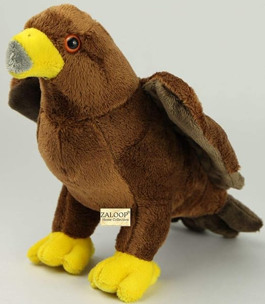Spielzeug Für 3 Jährige Jungs Pädagogisch Wertvoll Adler Steinadler ca. 20 cm Kuscheltier Plüschtier Stofftier C3 von