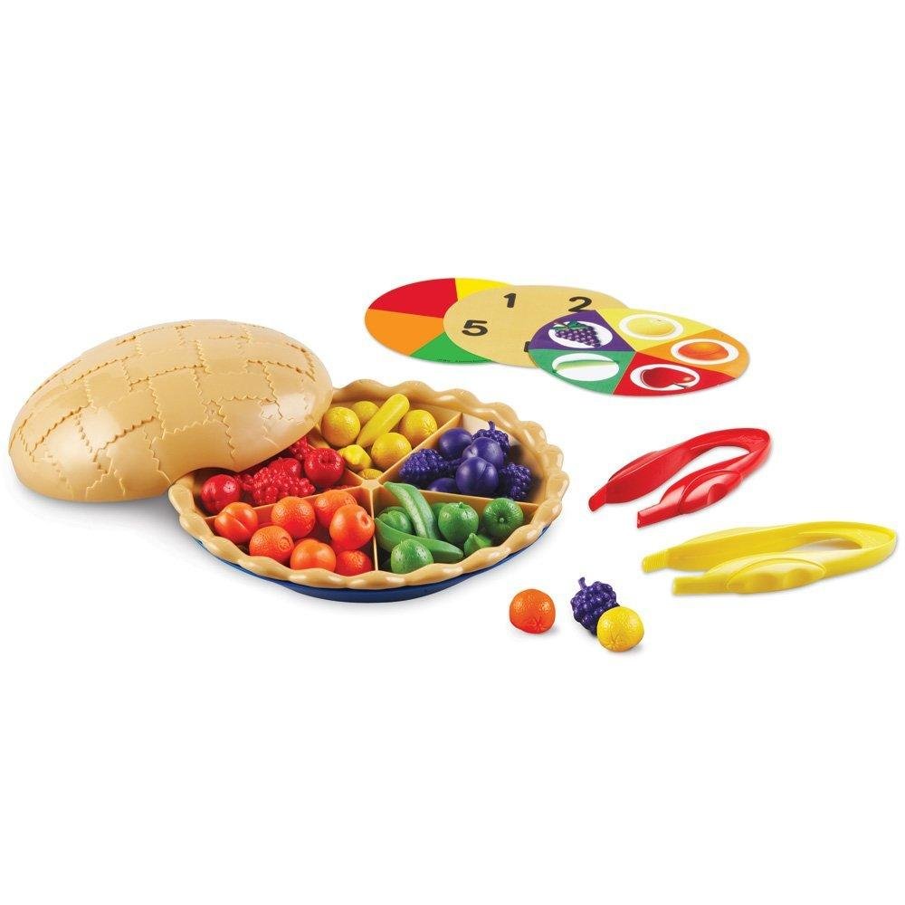 Pretend Play Pie Sorting Food Toy Toddler Kids Educational Activity