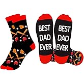 Liomxase Dad Baseball Gifts - Christmas Gifts for Dad,Dads Birthday Valentines Day Father's Fathers Day Retirement Retired Gift from Daughter Son,Stocking Stuffers for Men,Worm Cosy Socks Presents