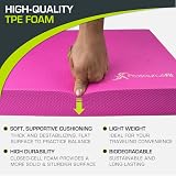 ProsourceFit Balance Pad Non-Slip Foam Mat 15.5x12.75 Pink view 3