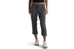 THE NORTH FACE Women's Aphrodite 2.0 Capri | Moisture Wicking Jogger Pants, Water Repellent, UPF 40+, Rib Knit Waistband