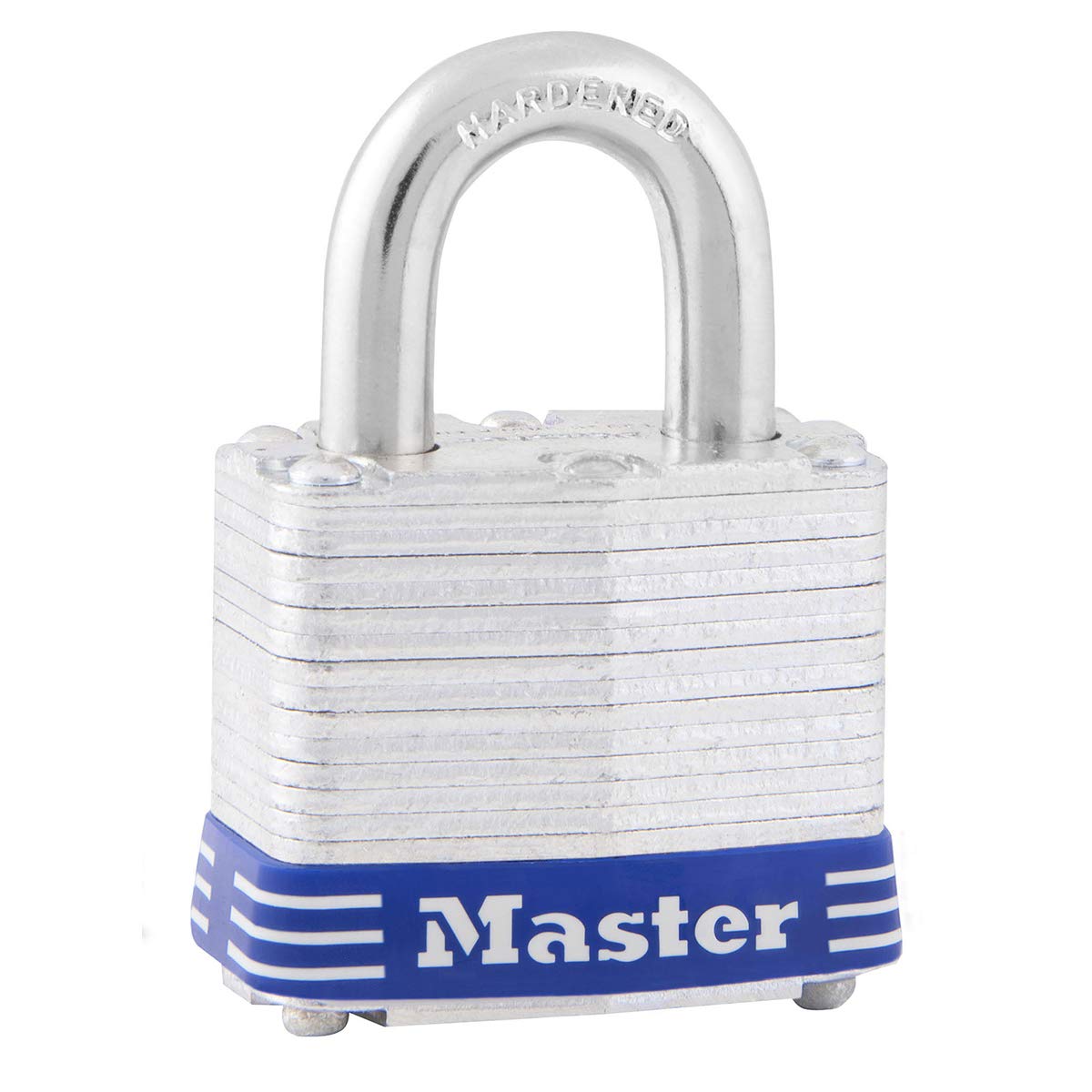 Master Lock 3EURD Laminated Padlock with Key, Grey, 5,9 x 4 x 2,1 cm, Mulit-Color — image 1