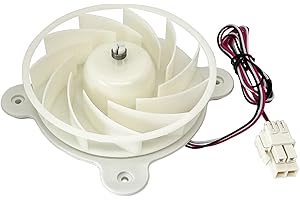 XFYBZN DA31-00287B DC12V Refrigerator Evaporator Fan Motor for Samsung Refrigerator Freezer Fan Motor Replacement Part Replaces DA96-00968A DA31-00334A PS9494284 3954921 AP5948644