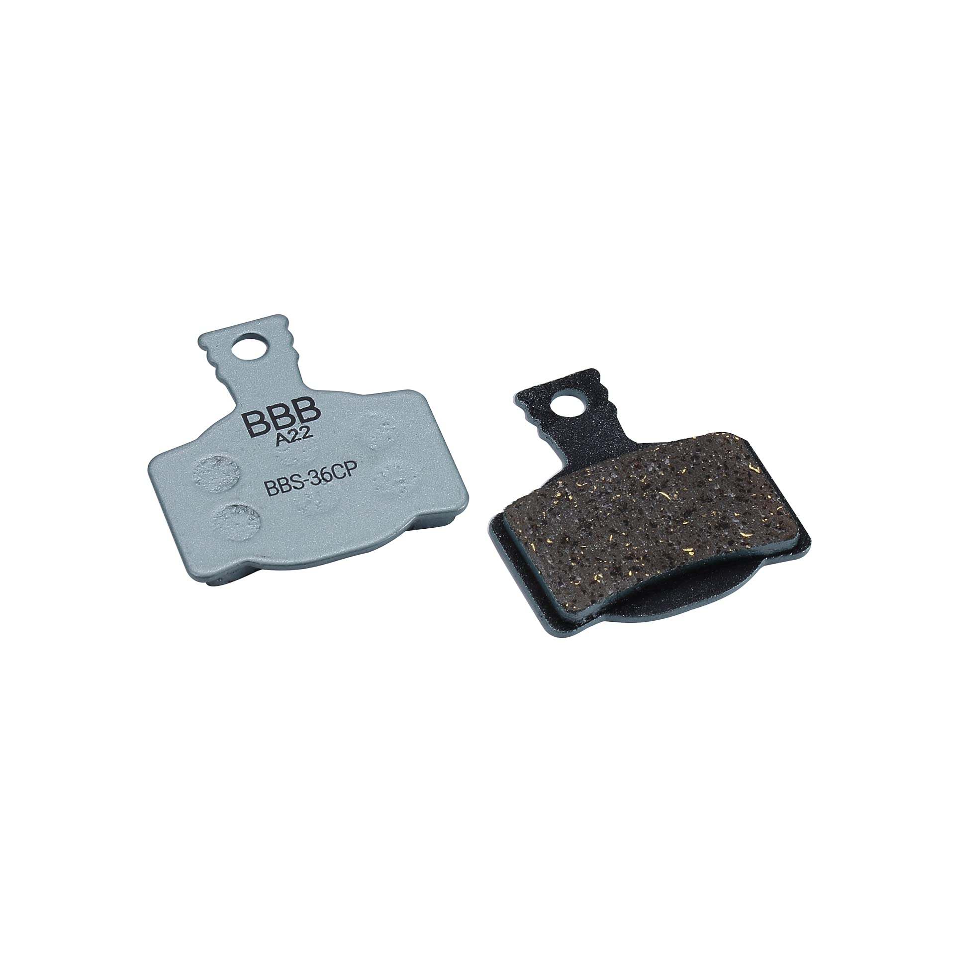 BBB Cycling Replacable Magura Disc Brake Pads For The BBS-36C Coolfin I Organic Compound Brake Pads I DiscStop Coolfin BBS-36CP