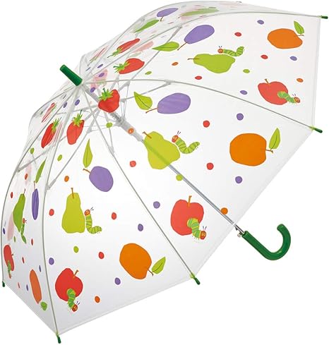 Amazon Co Jp スケーター 子供用 長傘 ビニール 傘 55cm はらぺこあおむし Ubv3 ホーム キッチン