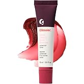 Glossier Balm Dotcom Lip Balm &amp; Universal Salve, Black Cherry Burgundy Tint | Up to 12-Hour Moisture, Nourishes Dry Cuticles &amp; Skin, Antioxidant-Rich Lanolin, Beeswax &amp; Castor Oil, Cruelty-Free