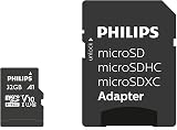 Philips 32 GB Micro SDHC Class 10 Memory Card with Adapter