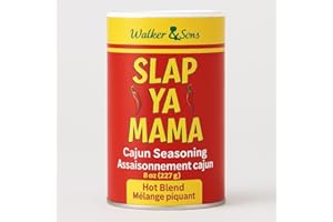 Slap Ya Mama's Hot & Spicy Cajun Seasoning Blend – Bold Louisiana Flavor – 227 g