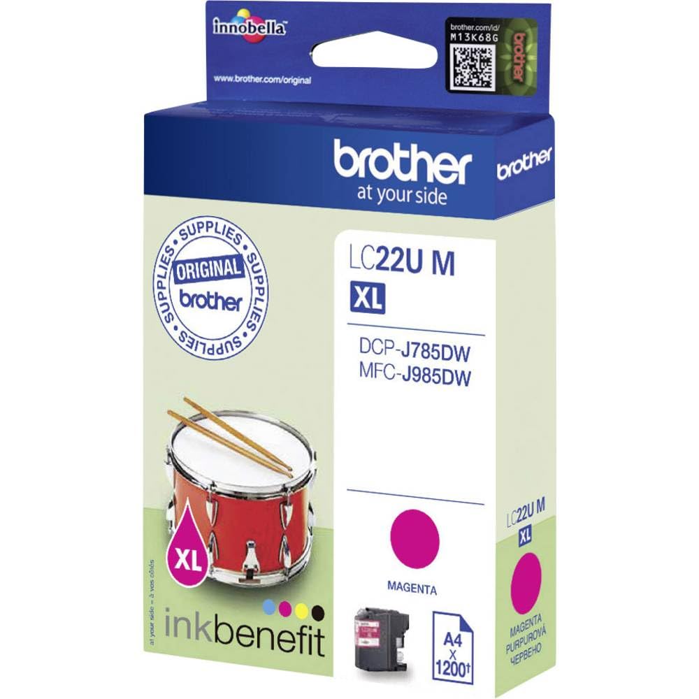 Brother LC22UM Magenta Super High Yield Ink Cartridge