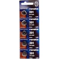 Renata 381 SR1120SW-AP Silberoxid-Uhrenbatterie – 1,55 V, Original Schweizer Qualität