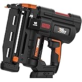 Worx Nitro 20V 16GA Finish Nailer Cordless 70 Nails/Min Sinks Up to 2-1/2", Compact Cordless Nail Gun w/Tool-Free Jam Release, Brushless Nail Gun Battery Powered WX841L.9 – Tool Only