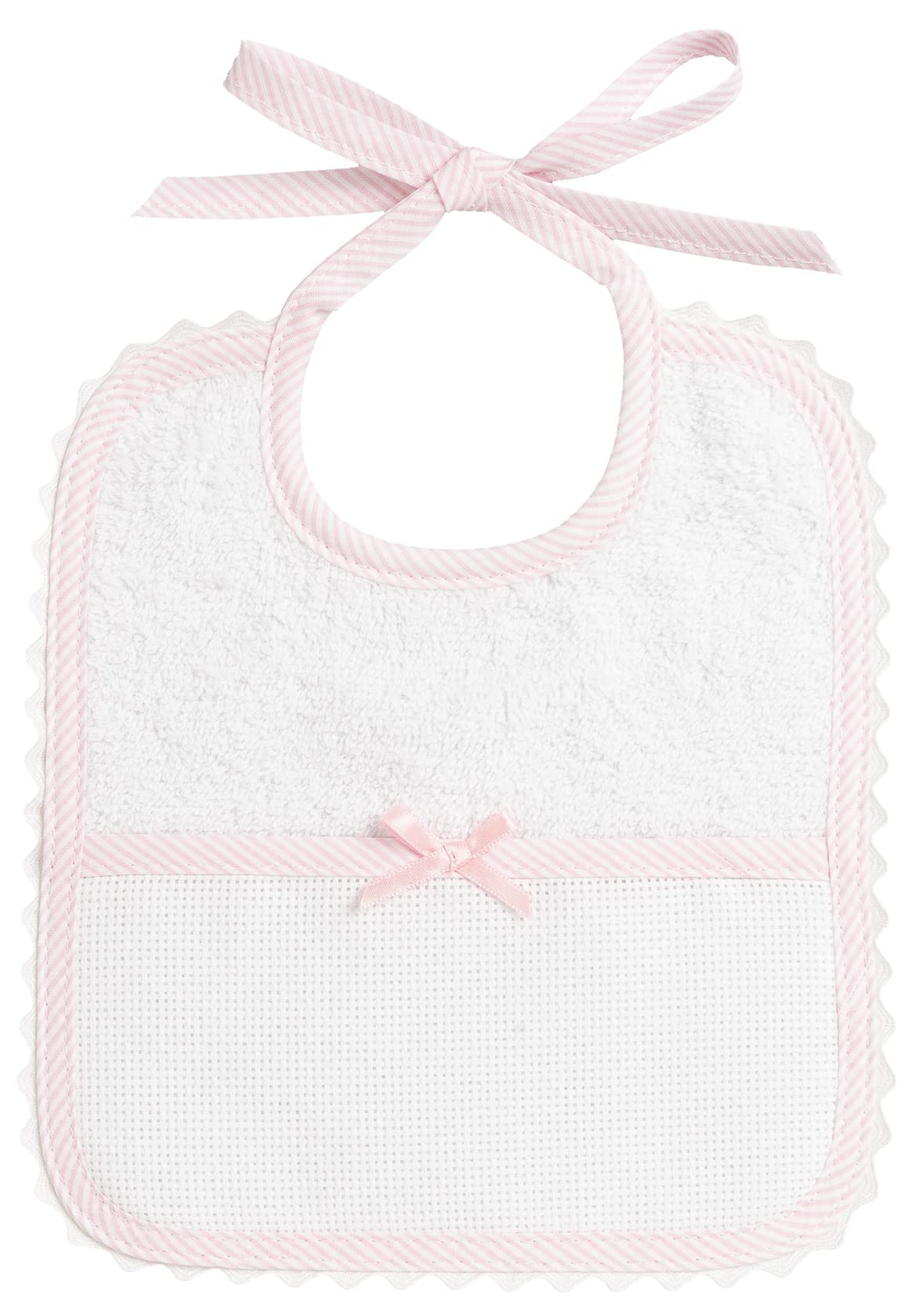 FILET AMS1012R Bib with Aida Cloth Insert