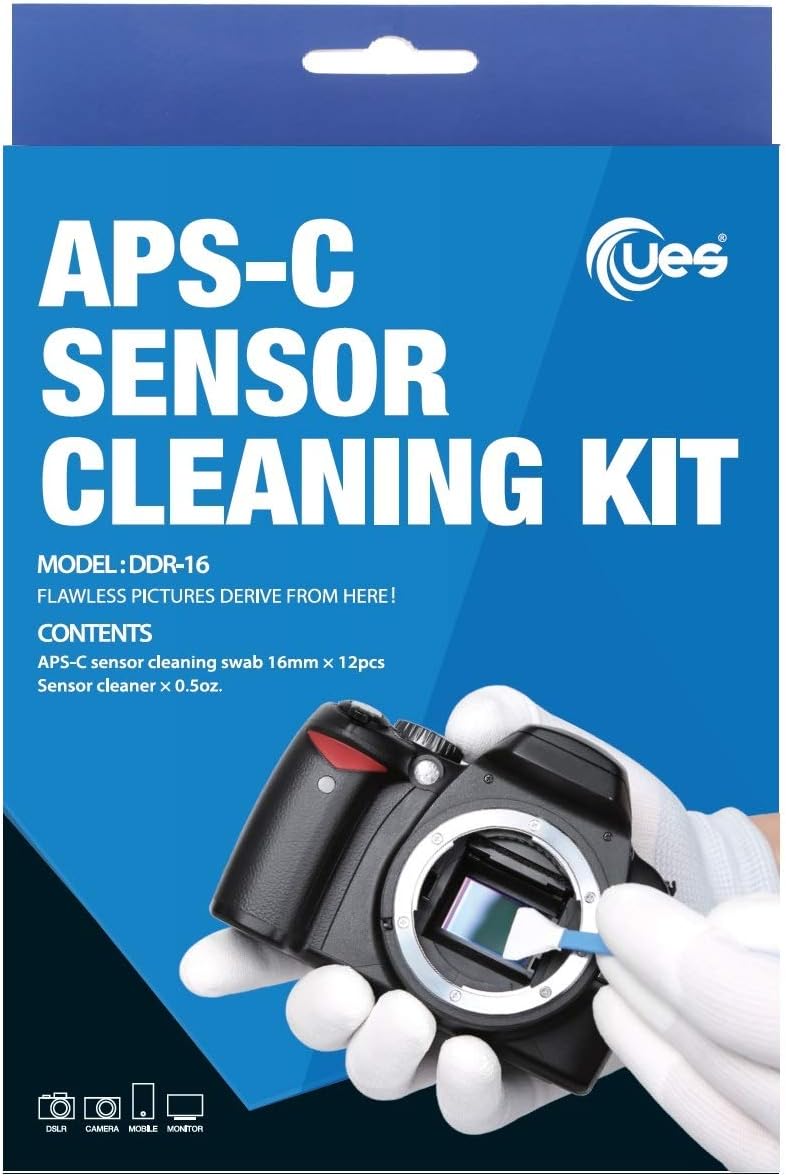 UES DSLR Digital Camera APSC Frame (CCD/CMOS) Sensor Cleaning Swab Kit