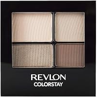 REVLON ColorStay 16 Hour Eyeshadow Quad with Dual-Ended Applicator Brush, Longwear, Intense Color Smooth Eye Makeup for…