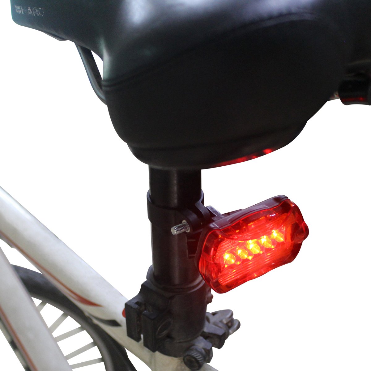 Hippih Super Bright Waterproof LED Bike Lights(Headlight, Taillight), Easy to Install or Remove, BL001