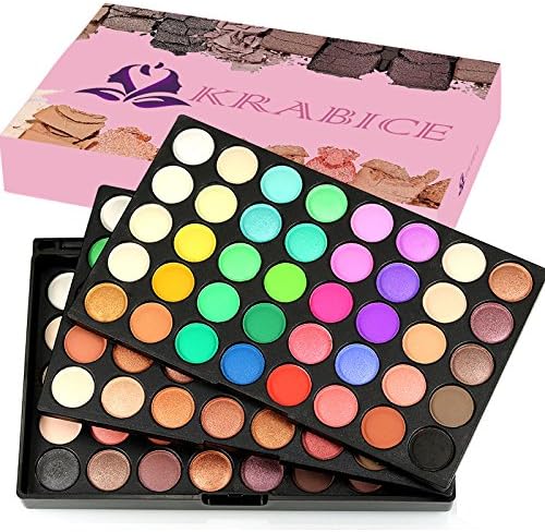 2017 New Eyeshadow Eye Shadow Palette Makeup Kit Set Make Up Professional Box,KRABICE Ultra Flawless 120 Color Mini Eyeshadow Palette