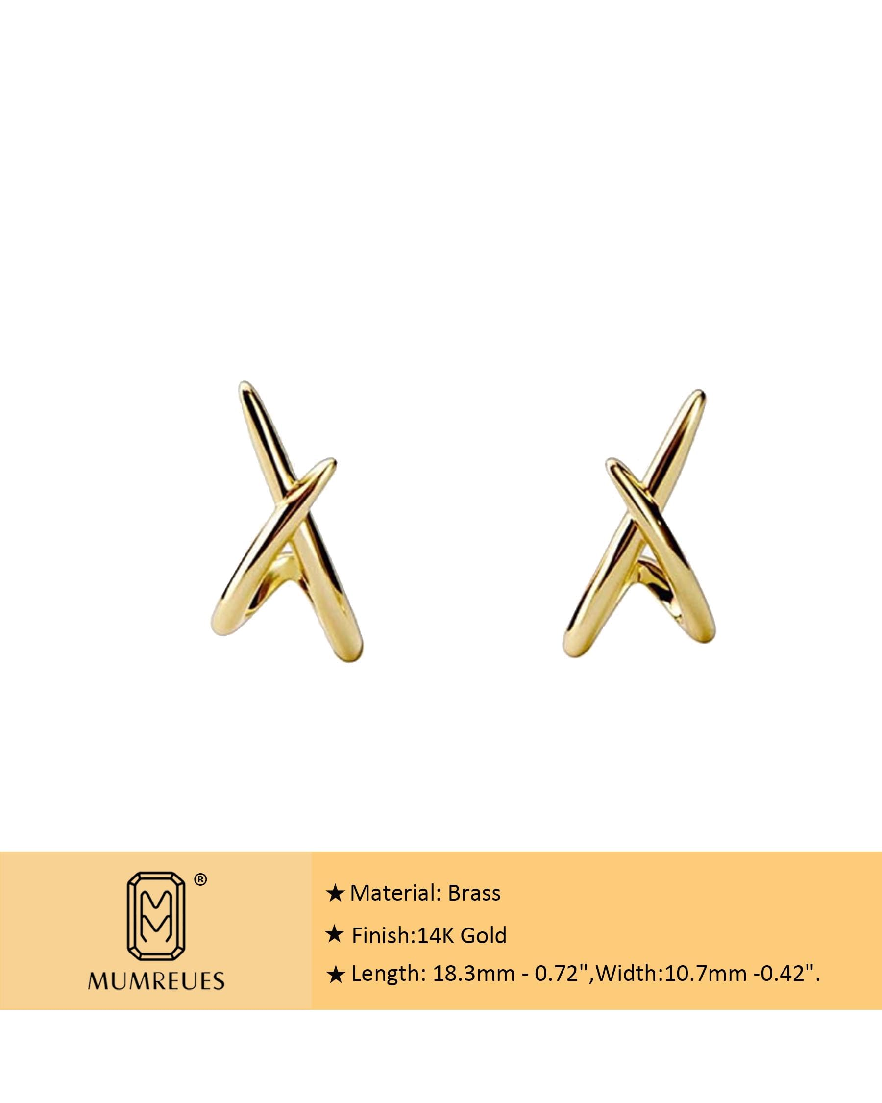 Gold Earrings for Women Trendy,14K Gold Stud Earrings Dainty Earrings Simple Minimalist Gold Earrings Hypoallergenic Earring for Women Gifts