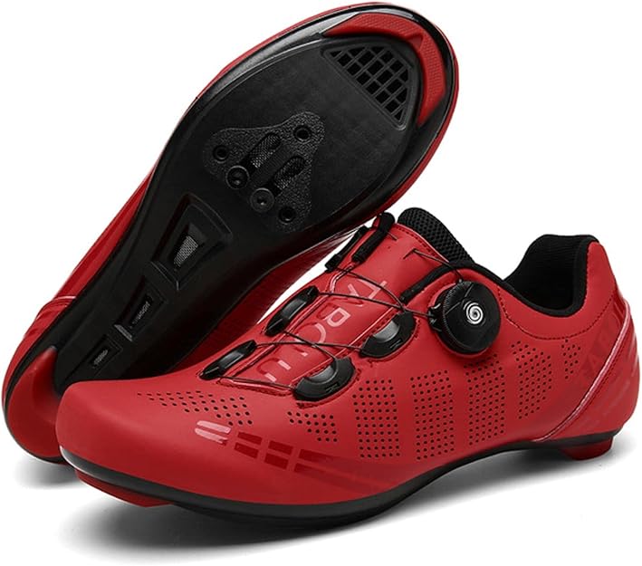 DTKJ Cycling Shoes Mens Road Bike SPD Compatible Spin