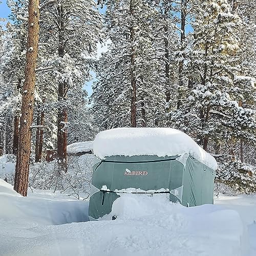 KING BIRD Upgraded Travel Trailer RV Cover, ExtraThick 5 Layers Anti
