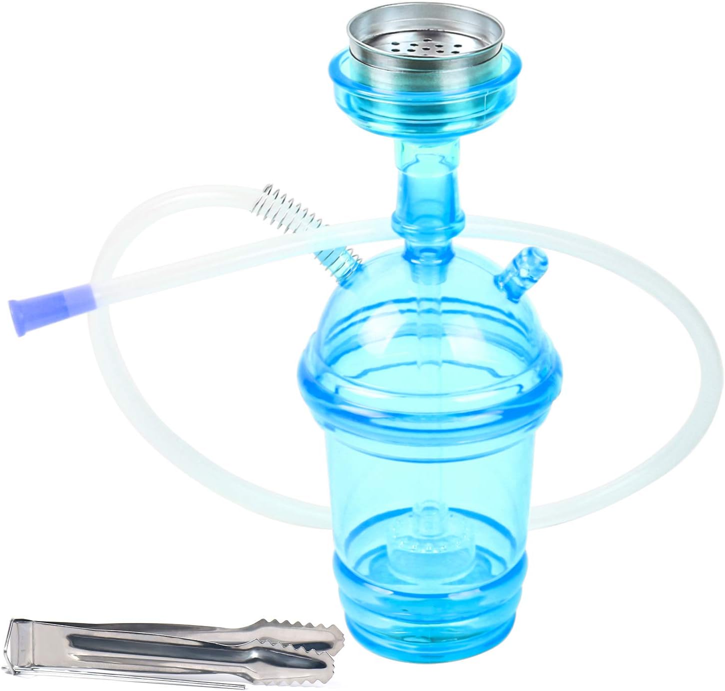 Portable Hookah Cup Set with LED Lights Shisha Travel