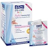 Purified, Non Irritating, Tear Free, Hypoallergenic & Sensitive Approved Baby Eyelid Wipes by Dr. Fischer – Pre-moistened, Rinse Free and Pediatrician Recommended - (30)
