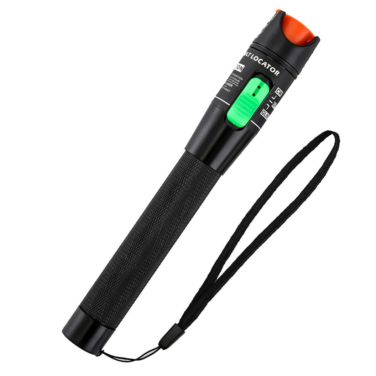 Visual Fault Locator, GOCHANGE 30mW 30KM Fiber Optic Cable Tester, Red Light Cable Equipment for 2.5mm Universal Connector, FC Male to LC Female Adapter for CATV Telecommunications, Network Cable Test