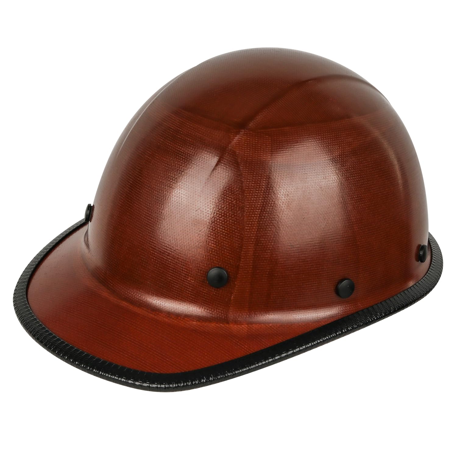Photo 1 of GREEN DEVIL Fiberglass Full Brim Hard Hat OSHA & ANSI Rated Fiber Hardhat for Men with Brim Guard